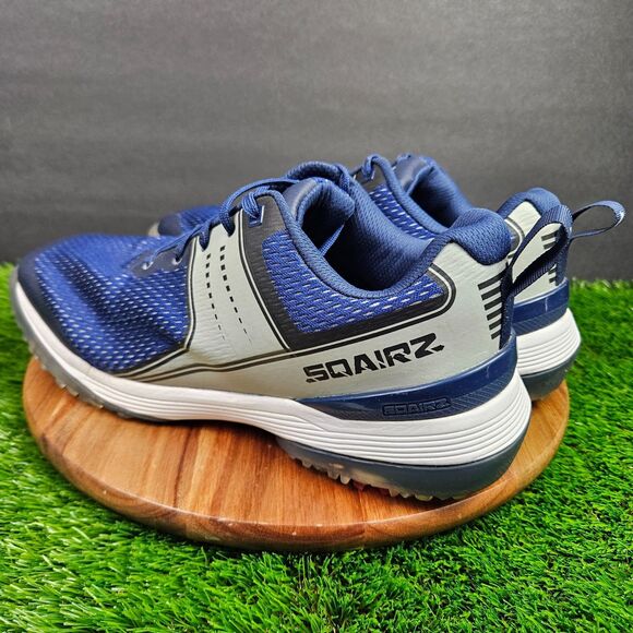 Sqairz Speed Mesh Mens Size 11 Breathable Performance Golf Shoes Blue White main image 11